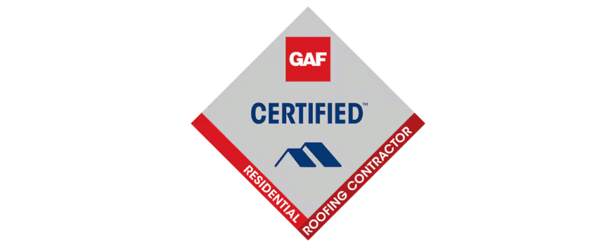 GAF certified badge - Central PA