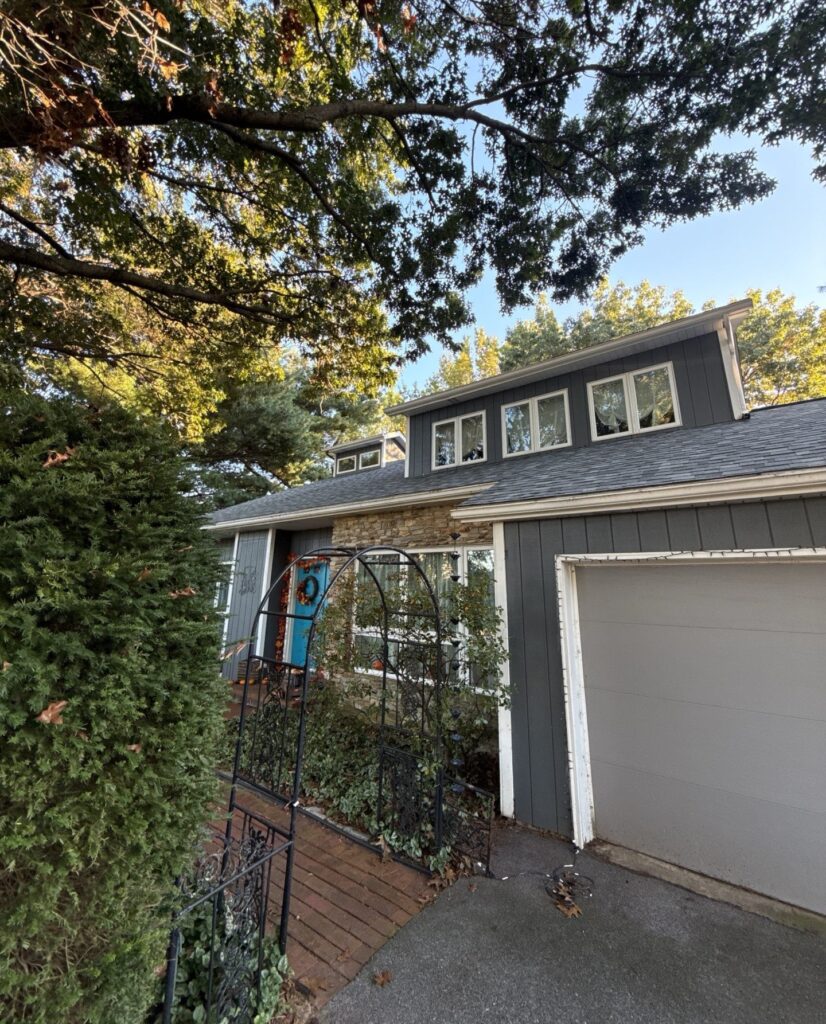 A new roof on a home in Mount Joy